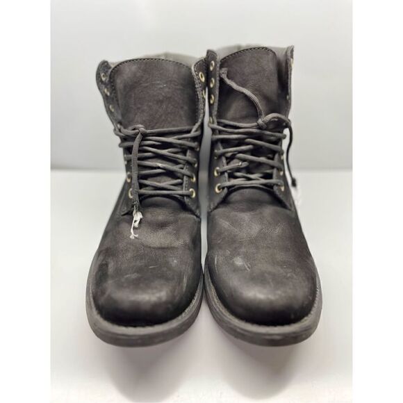 STEVE MADDEN Men’s Black Leather Boots Made In Mexico Pasam 910 Size 11M main image 5